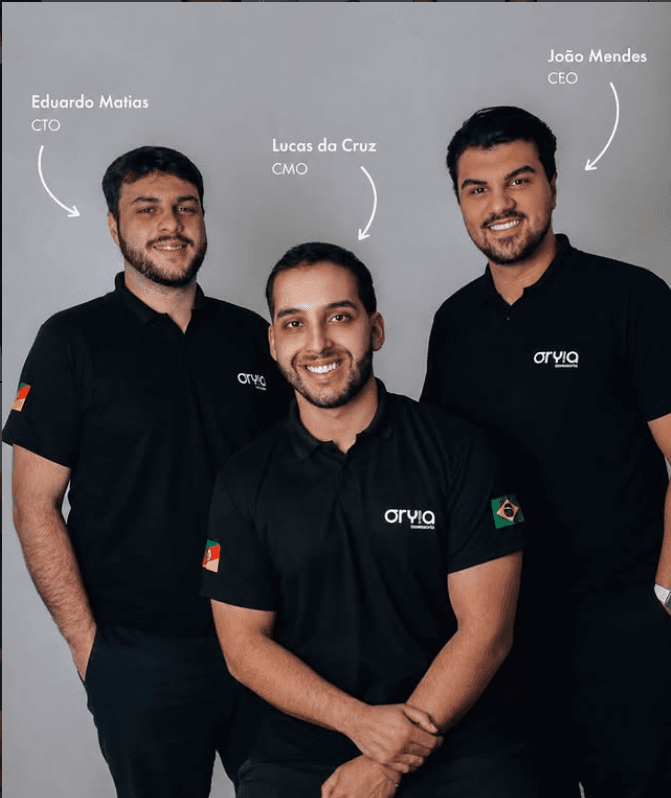 Diretores da Oryia com nomes e cargos